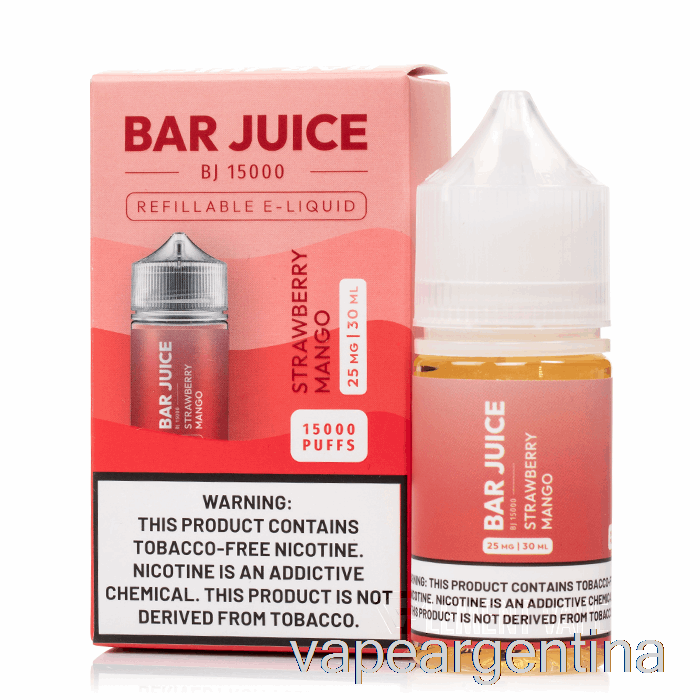 Mango Fresa - Barrita De Zumo - 30ml 25mg Vape Descartable